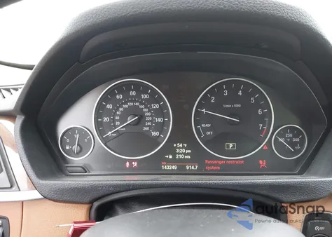 2013 BMW 328I from USA, damaged, VIN WBA3C1C53DF437069